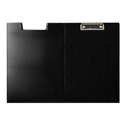 Планшет " KWELT " А4 с крышкой черный ПВХ