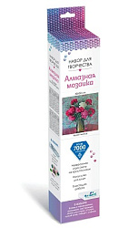 Алмазные узоры. Букет пионов. 30*30см арт.07272