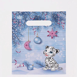 Пакет "Лисёнок", полиэтиленовый с вырубной ручкой, 19 х 25 см, 30 мкм 7294944