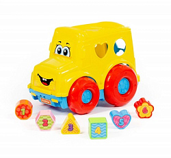 Игрушка развивающая "Автобус" (в сеточке)