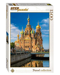 Мозаика "puzzle" 1500 "Храм Спаса на Крови"