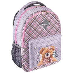 Рюкзак " Erich Krause " 44*23*33см EasyLine 20L Teddy Bear, многоцветный, мягкая спинка, 2 отделения