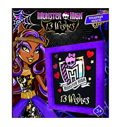 85189 Аппликация из фольги Monster High -"Герб MH"