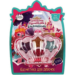 Косметика ДЛЯ ДЕВОЧЕК ЭНЧАНТИМАЛС тени для век с блестками МИЛАЯ ЛЕДИ в кор.864шт