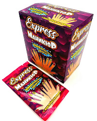 Взрывающаяся карамель Express маникюр + наклейки на ногти (EC-003) 1г*12 бл*36 шт
