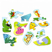Baby Games. Пазл фигурный. Дикие джунгли. 08358