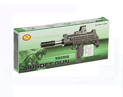 297110 Автомат с лазер. прицелом 2018A/2018 в кор. в кор.2*18шт