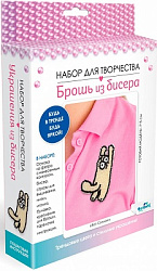 Набор для творчества. Брошь из бисера. Кот Симон. Арт. 08265