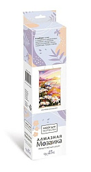 Алмазное панно на подвесе. Золотые ромашки. 30*50см. Арт. 08398