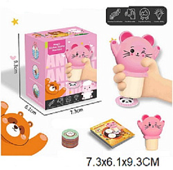 набор печать стикеров кошечка