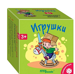 Развивающий комплект "Игрушки" ("Книжка+игра")