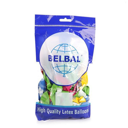 231058   ШАРИК НАДУВНОЙ 12" С РИС. "С ДНЮХОЙ!" УП-50ШТ