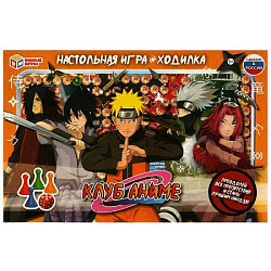 340427 Клуб аниме.  Настольная игра-ходилка. 217х330х27мм. Умные игры в кор.20шт