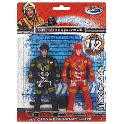 Набор солдатиков пожарные блист.16,5*22*3,5см ИГРАЕМ ВМЕСТЕ в кор.2*180шт