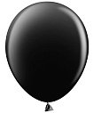 Шар (12''/30 см) Черный, пастель, 100 шт.