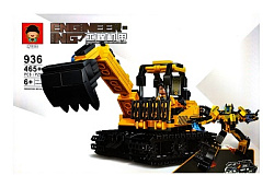 936 Конструктор Экскаватор 2в1