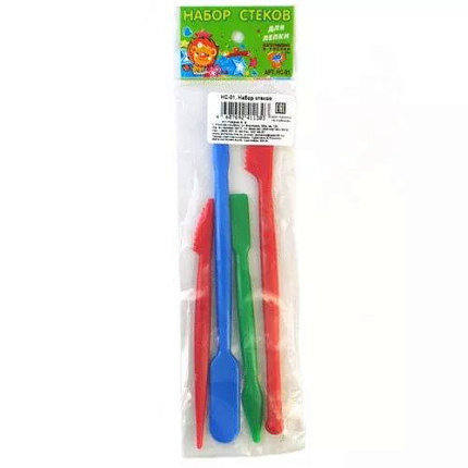 Набор стеков " Пчелка " 4шт, цветные