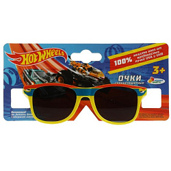 330012 Детские солнцезащитные очки "hot wheels" желтые ИГРАЕМ ВМЕСТЕ в кор.25*20шт