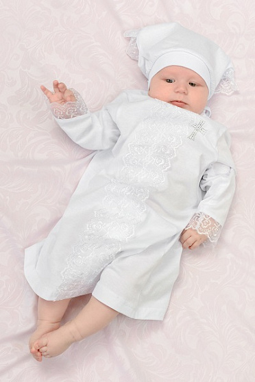 Крестильный набор для девочки арт, НКР-2 (80)