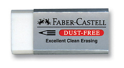 Ластик " Faber-Castell " Dust Free мини, картонная коробка, 48 штук