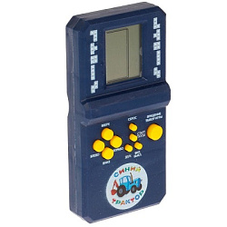 Электронная логическая игра Синий ТРАКТОР 12,5*6,5*2,5см ИГРАЕМ ВМЕСТЕ в кор.2*144шт