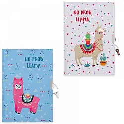 Блокнот А5 на замочке 50л АЛЬПАКА арт.BJ32K-6 (1/72/144шт)