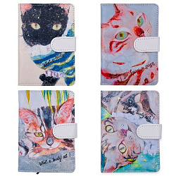 Блокнот А6 иск.кожа 80л CAT клетка,магн.заст. арт.10592 (1/12/144шт)