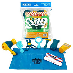 Игровой набор "Барбершоп" 9 предметов, в пакете