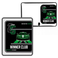 Папка для труда " Пчелка " А4 (325*230*25мм) ПТР-1 Автоклуб 25, молния вокруг, с уголком, пластик