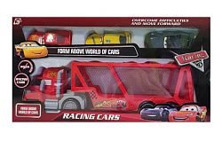 826-145  автотреллер + 3шт машин