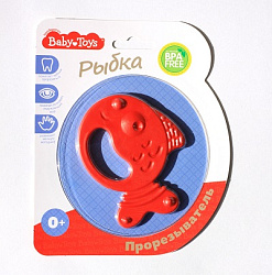 Прорезыватель "Рыбка" Baby Toys арт.04130