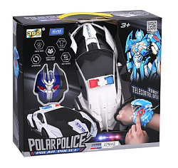 Машина-робот радиоуправляемая, 5 каналов, свет, в комплекте: элементы питания AG13/LR44*3шт., не вхо