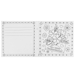 Для любимых подружек. Открытки. Раскраска. 215х215 мм. Скрепка. 12 стр. Умка в кор.50шт