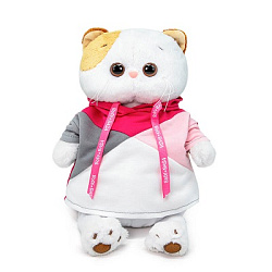LK24-085 Игрушка Кошечка Ли-Ли в разноцветной толстовке