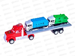 Автовоз №MS-50A инерционный/колпак/42*9*13