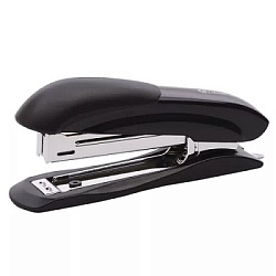 Степлер №10 на 12л " Lamark " 70скоб Ulrich пластиковый, встроенный антистеплер, один режим скреплен