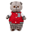 Ks25-055 Игрушка Кот Басик в клубной куртке