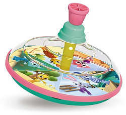 Цветняшки Юла прозрачная большая, диаметр 16 см, 16*16*15 см