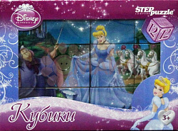 12 кубиков "Золушка" (Disney)