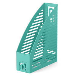 Лоток для бумаг вертикальный пластиковый 85мм " Erich Krause " Base, Pastel мятный