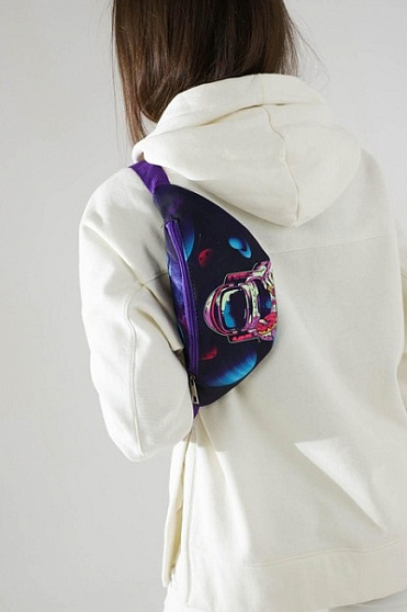 Сумка поясная Tasty space, 31х13х10 см