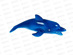 Игрушка №75-25 Дельфин с пищалкой/сетка/25см