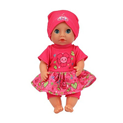 Пупс озвуч Шаинский музыка 20см, пьет, писает, закр. глазки, 3акс КАРАПУЗ в кор.24шт