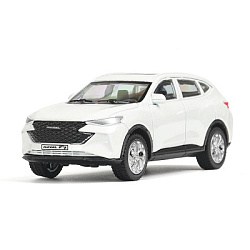 Машина металл haval f7 длина 10,5 см, инерц, белый, в кор. Технопарк в кор.2*36шт
