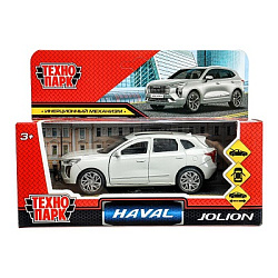 Машина металл haval jolion 12 см, двери, багаж, серебр, кор. Технопарк в кор.2*36шт