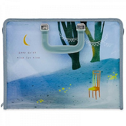 Портфель 6отд.(34.4*26см ) PP "NATURE" арт.FQB-036 (1/64шт)