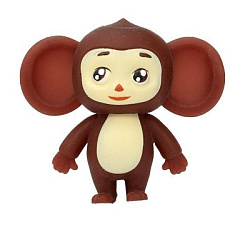 388076 Игрушка-антистресс тянучка Чебурашка наполнение мука, дисплей Супер Жим уп-12шт в кор.4уп