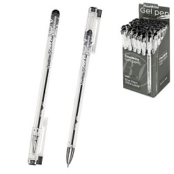 Ручка гелевая " Bruno Visconti " FineWrite, черная 0,4м, толщина письма 0,3мм, полуигольчатый пишущи