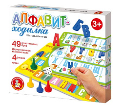 Игра настольная ходилка "Алфавит" арт.04380