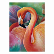 Алмазные узоры. Розовый фламинго. 30*40см арт.07298